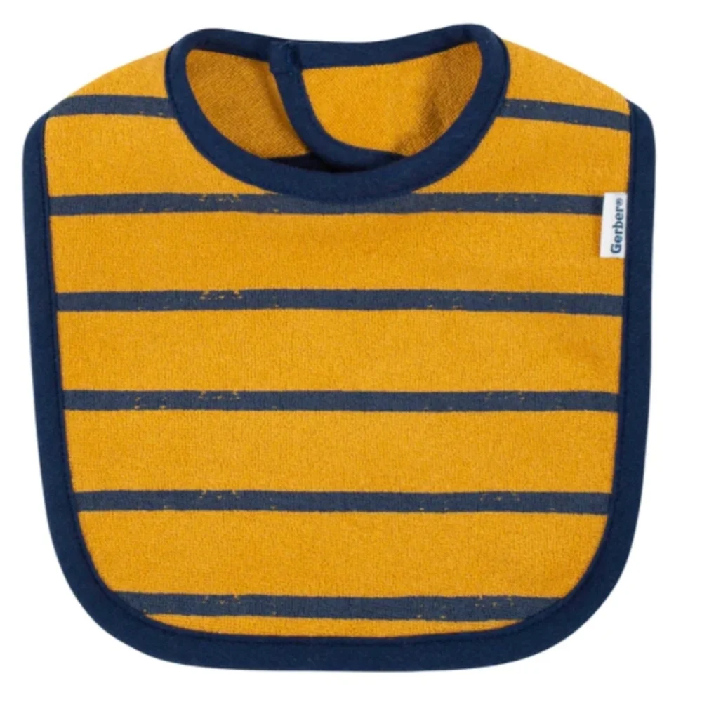 Gerber 4-Pack Baby Boys Dino Bibs